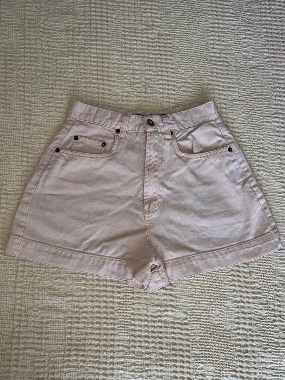 Y2K vintage High Waisted Shorts Pink